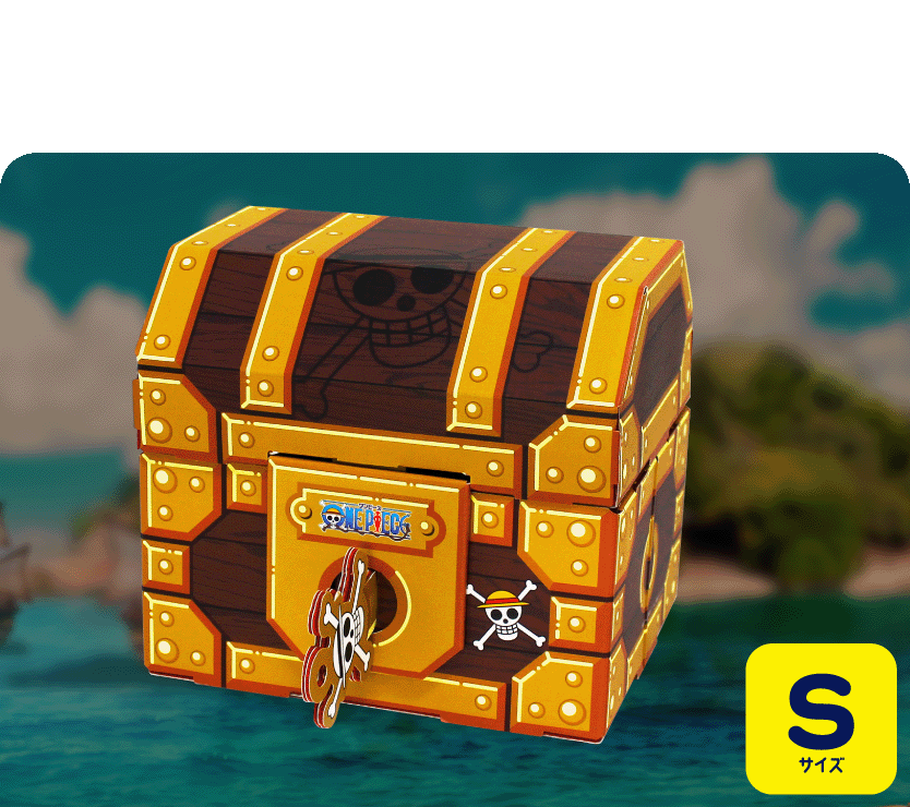gifttol ギフトゥール宝箱 ONE PIECE 限定デザイン 手配書