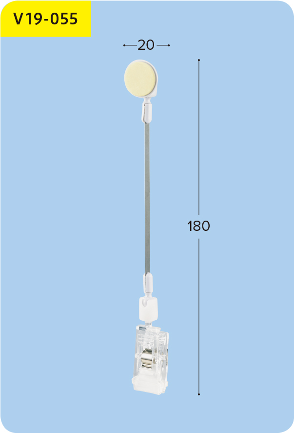 STJ20+板バネ100mm+PAクリップ（ラバー付）